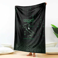 Italy Marche Blanket Map And Coordinates Code