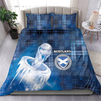 Scotland Football Bedding Set Ice Hole Celtic Thistle Tartan Flower Patterns