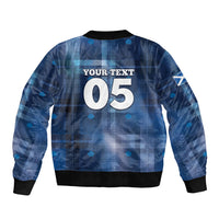 Custom Scotland Football Bomber Jacket Ice Hole Celtic Thistle Tartan Flower Patterns