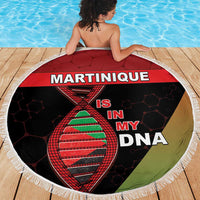 Martinique Is In My DNA Beach Blanket - Wonder Print Shop
