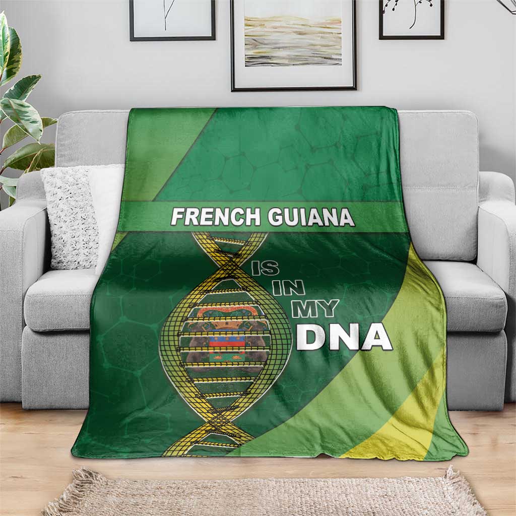 French Guiana Is In My DNA Blanket - Wonder Print Shop