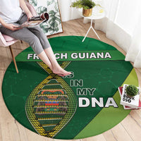 French Guiana Is In My DNA Round Carpet - Wonder Print Shop