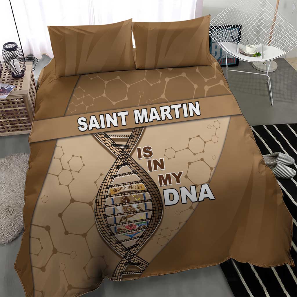 Saint Martin Is In My DNA Bedding Set - Wonder Print Shop