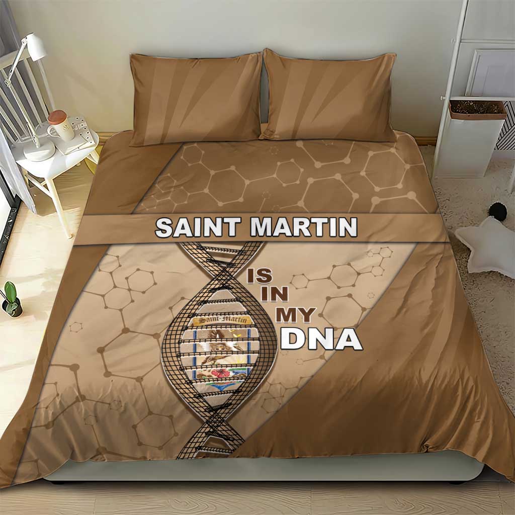 Saint Martin Is In My DNA Bedding Set - Wonder Print Shop