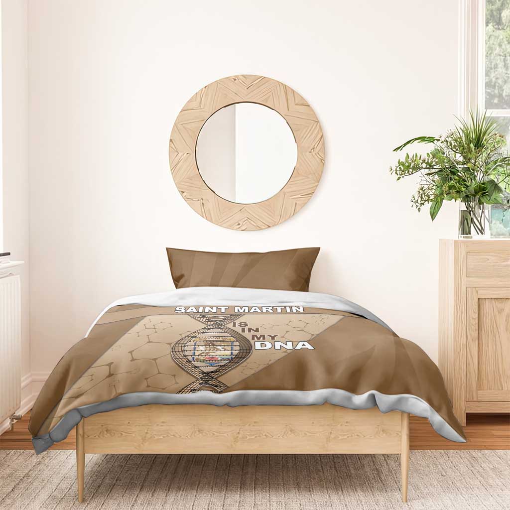 Saint Martin Is In My DNA Bedding Set - Wonder Print Shop