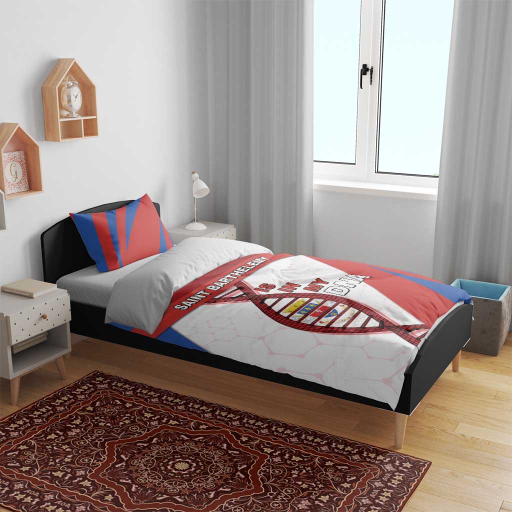 Saint Barthelemy Is In My DNA Bedding Set - Wonder Print Shop