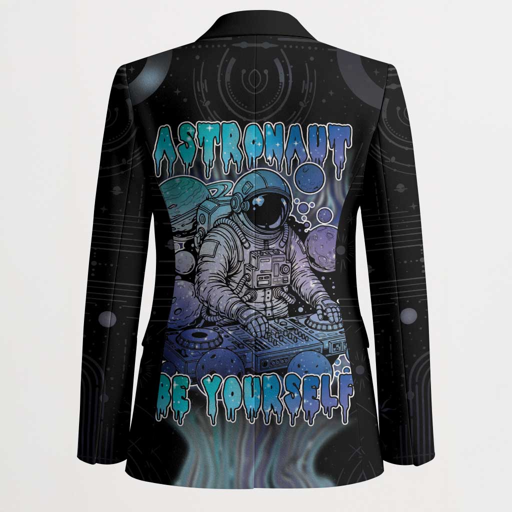Astronaut Blazer Love Your Mind Find Your Soul - Wonder Print Shop