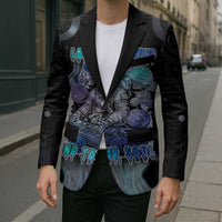 Astronaut Blazer Love Your Mind Find Your Soul - Wonder Print Shop