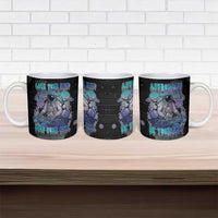 Astronaut Ceramic Mug Love Your Mind Find Your Soul - Wonder Print Shop