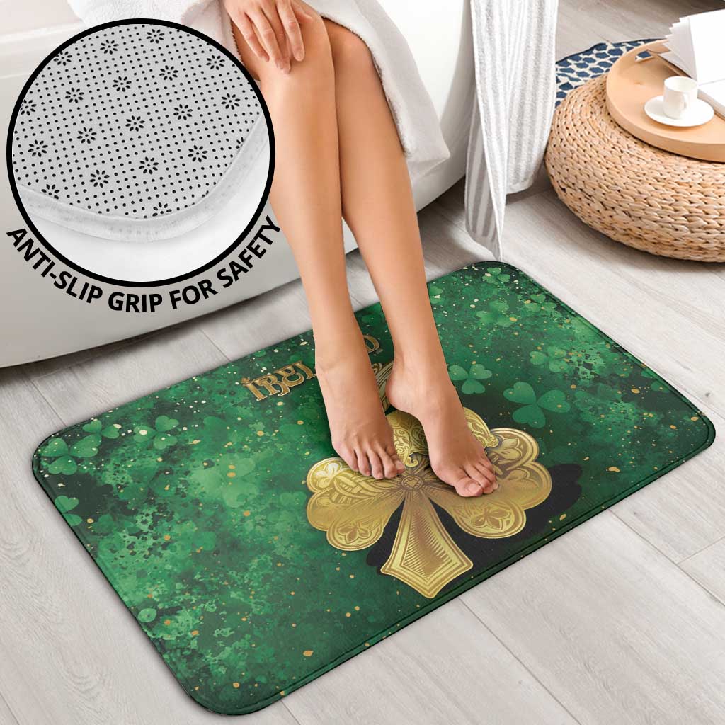 Ireland Bathroom Set The Shamrock With The Irish Hare Patterns - Wonder Print Shop