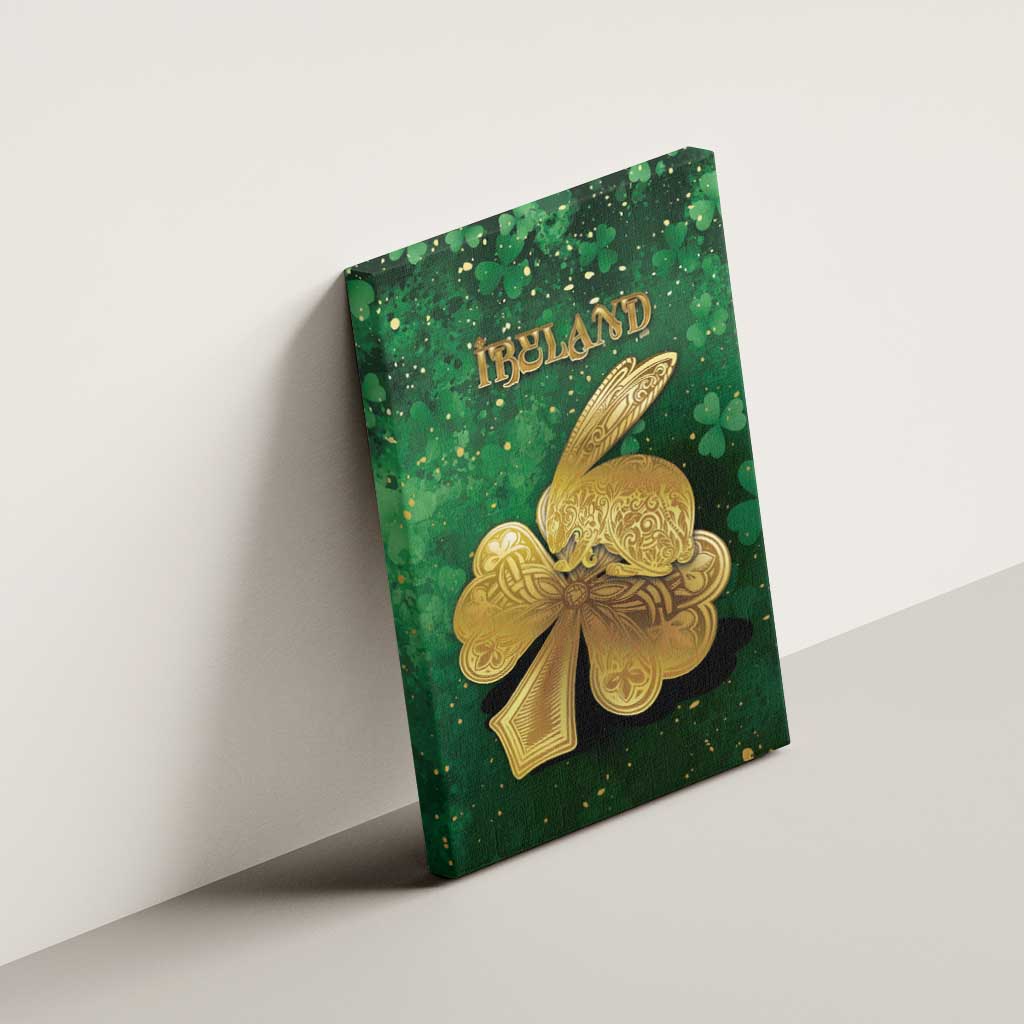 Ireland Canvas Wall Art The Shamrock With The Irish Hare Patterns - Wonder Print Shop