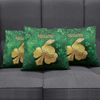 Ireland Pillow Cover The Shamrock With The Irish Hare Patterns - Wonder Print Shop