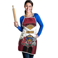 Latvia Apron Symbol With Latvians Patterns - Wonder Print Shop