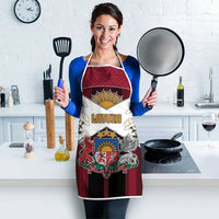 Latvia Apron Symbol With Latvians Patterns - Wonder Print Shop