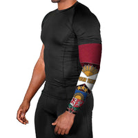 Latvia Arm Sleeves Symbol With Latvians Patterns - Wonder Print Shop