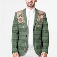 Western Yoke Blazer Rabbit Howdy Christmas - Wonder Print Shop