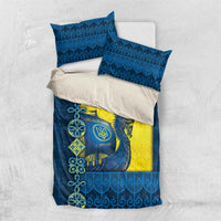 Kievan Rus Bedding Set Slavic Dragon Ship - Wonder Print Shop