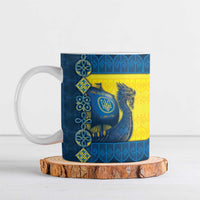 Kievan Rus Ceramic Mug Slavic Dragon Ship - Wonder Print Shop
