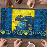Kievan Rus Puzzle Slavic Dragon Ship - Wonder Print Shop
