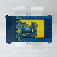 Kievan Rus Tablecloth Slavic Dragon Ship - Wonder Print Shop