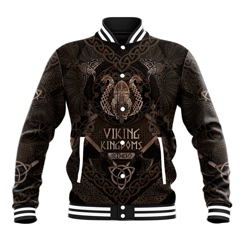 The Viking World Tour Baseball Jacket Ancient Celtic Knot Patterns - Wonder Print Shop