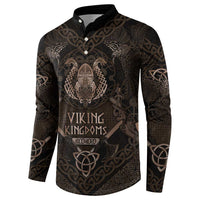 The Viking World Tour Button Sweatshirt Ancient Celtic Knot Patterns - Wonder Print Shop