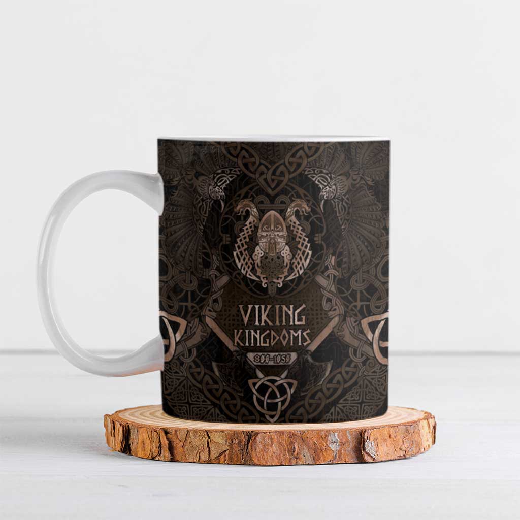 The Viking World Tour Ceramic Mug Ancient Celtic Knot Patterns - Wonder Print Shop