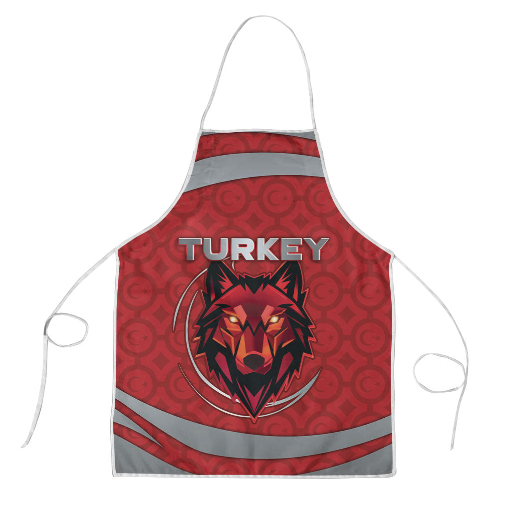 Turkey Football Apron Asena Wolf Crest Unique Style