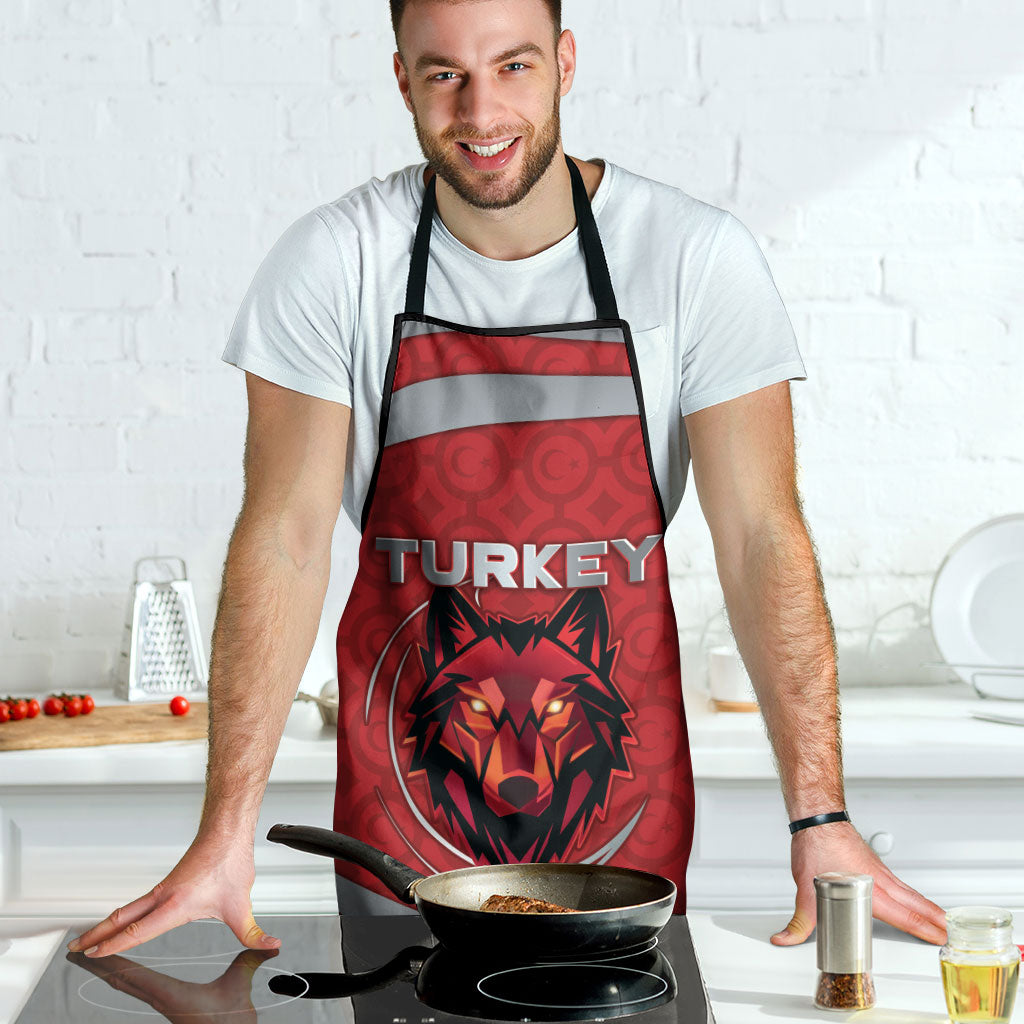 Turkey Football Apron Asena Wolf Crest Unique Style