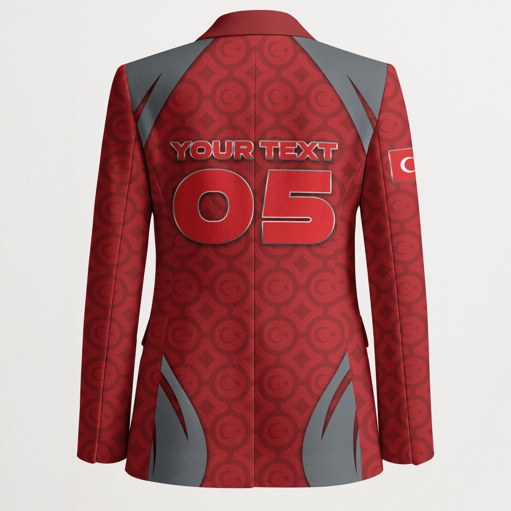 Custom Turkey Football Blazer Asena Wolf Crest Unique Style