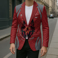 Custom Turkey Football Blazer Asena Wolf Crest Unique Style