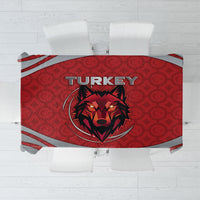 Turkey Football Tablecloth Asena Wolf Crest Unique Style