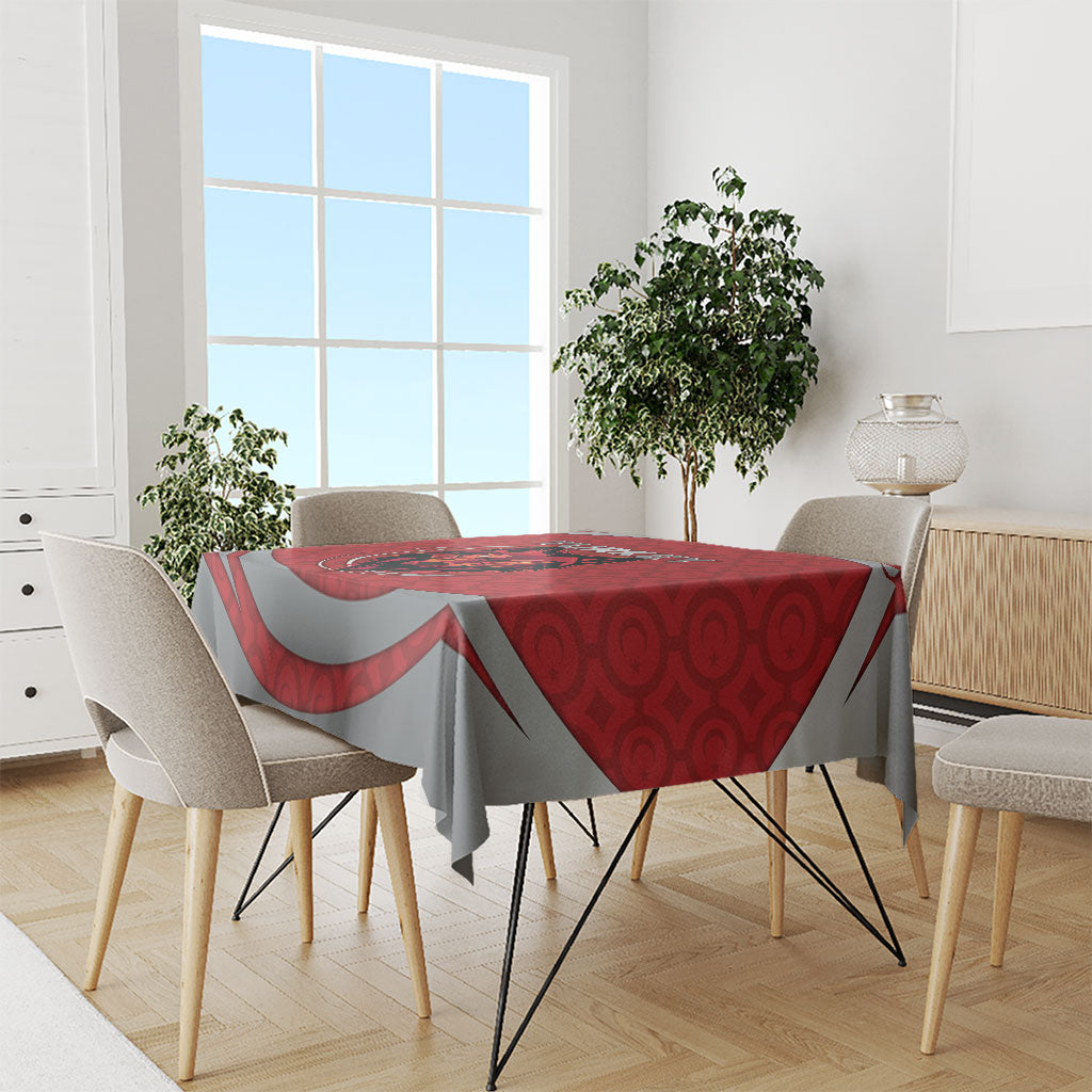 Turkey Football Tablecloth Asena Wolf Crest Unique Style