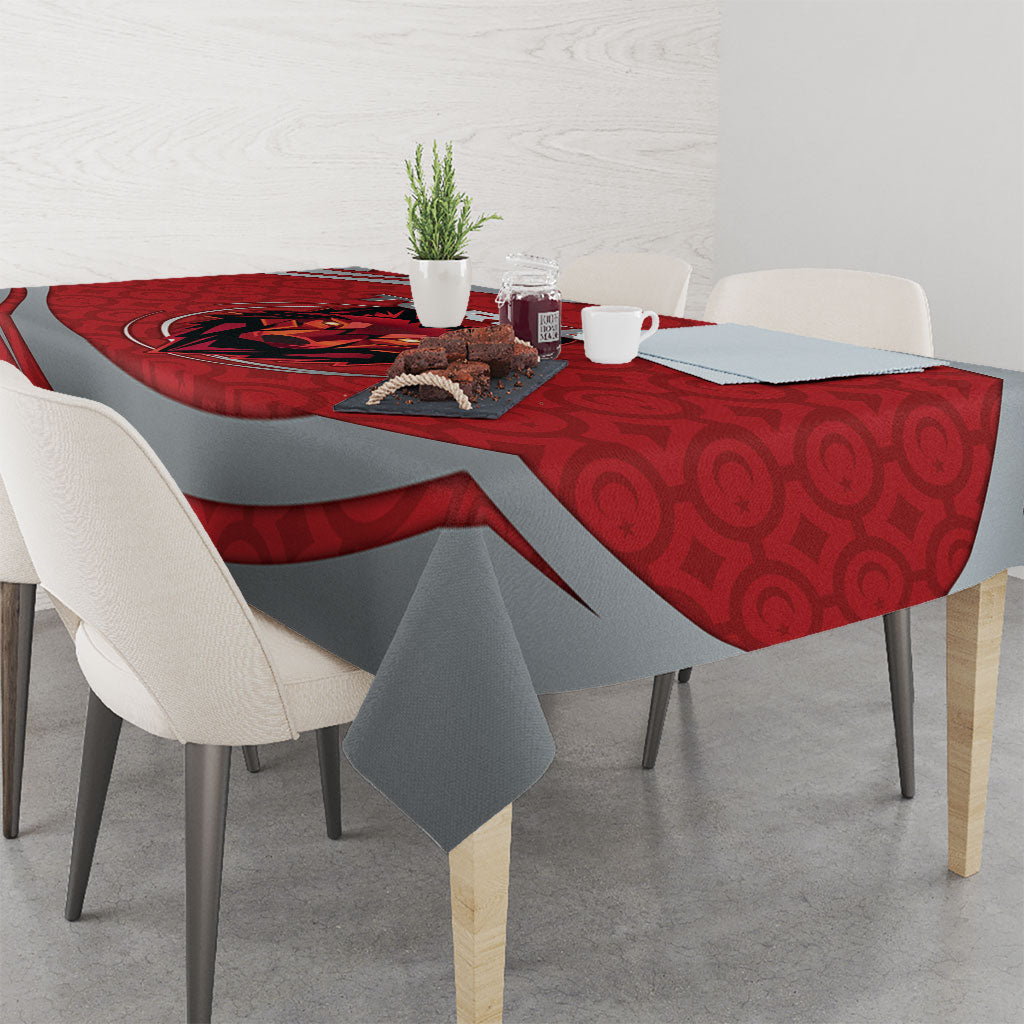 Turkey Football Tablecloth Asena Wolf Crest Unique Style