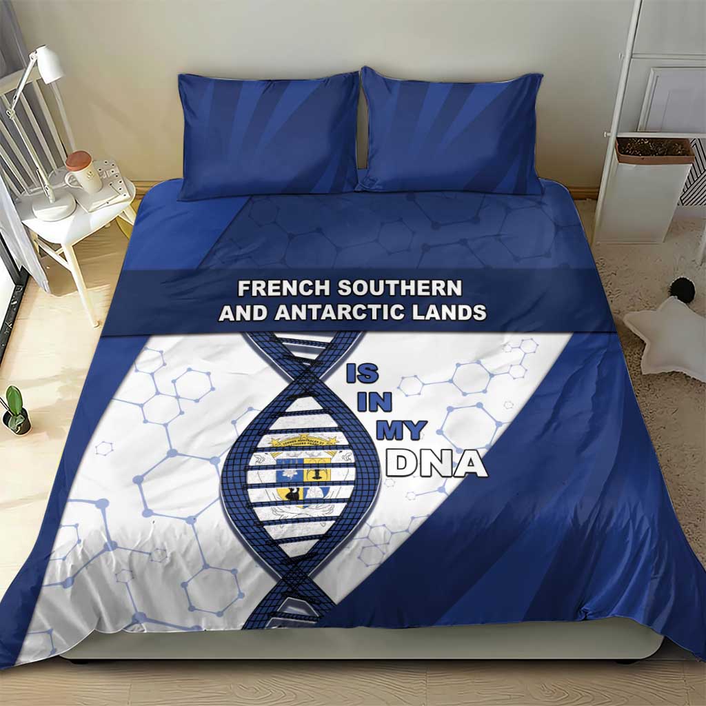 French Southern And Antarctic Lands Is In My DNA Bedding Set - Wonder Print Shop