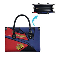 Liechtenstein Leather Bag Crown Symbol - Wonder Print Shop
