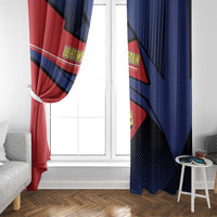Liechtenstein Window Curtain Crown Symbol - Wonder Print Shop