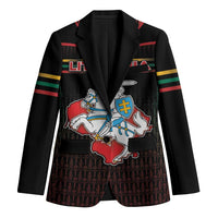 Personalized Lithuania Blazer Knight In Armor With Map - Wonder Print Shop