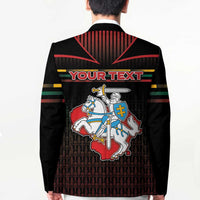 Personalized Lithuania Blazer Knight In Armor With Map - Wonder Print Shop