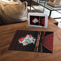 Lithuania Puzzle Knight In Armor With Map - Wonder Print Shop