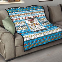 Oktoberfest Checklist Quilt Pixel Beer Pretzel Sausage Bavarian Pattern