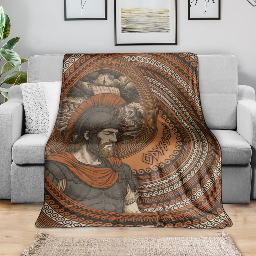 Ancient Greek Mythology Blanket Odysseus King Of Ithaca