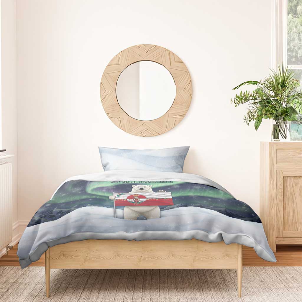 Greenland Christmas Bedding Set Juullimi Pilluaritsi - Wonder Print Shop