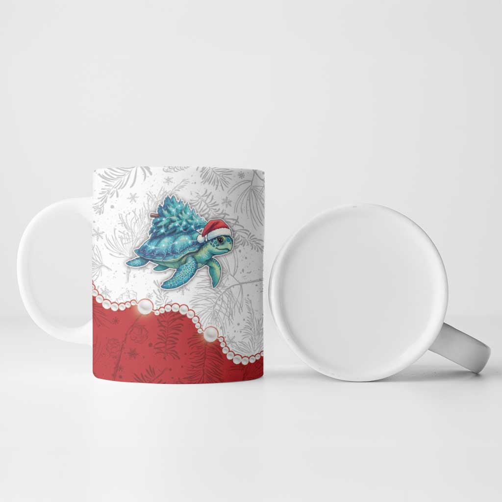 Western Yoke Ceramic Mug Turtle Going Home For Christmas - Wonder Print Shop
