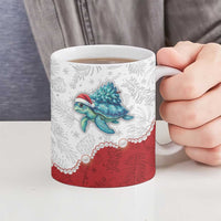 Western Yoke Ceramic Mug Turtle Going Home For Christmas - Wonder Print Shop