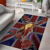 British Empire Area Rug Rule Britannia - Wonder Print Shop