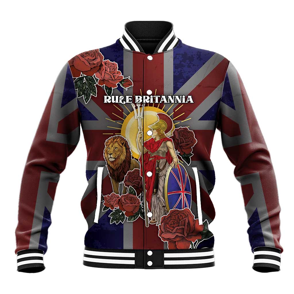 British Empire Baseball Jacket Rule Britannia - Wonder Print Shop