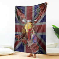 British Empire Blanket Rule Britannia - Wonder Print Shop