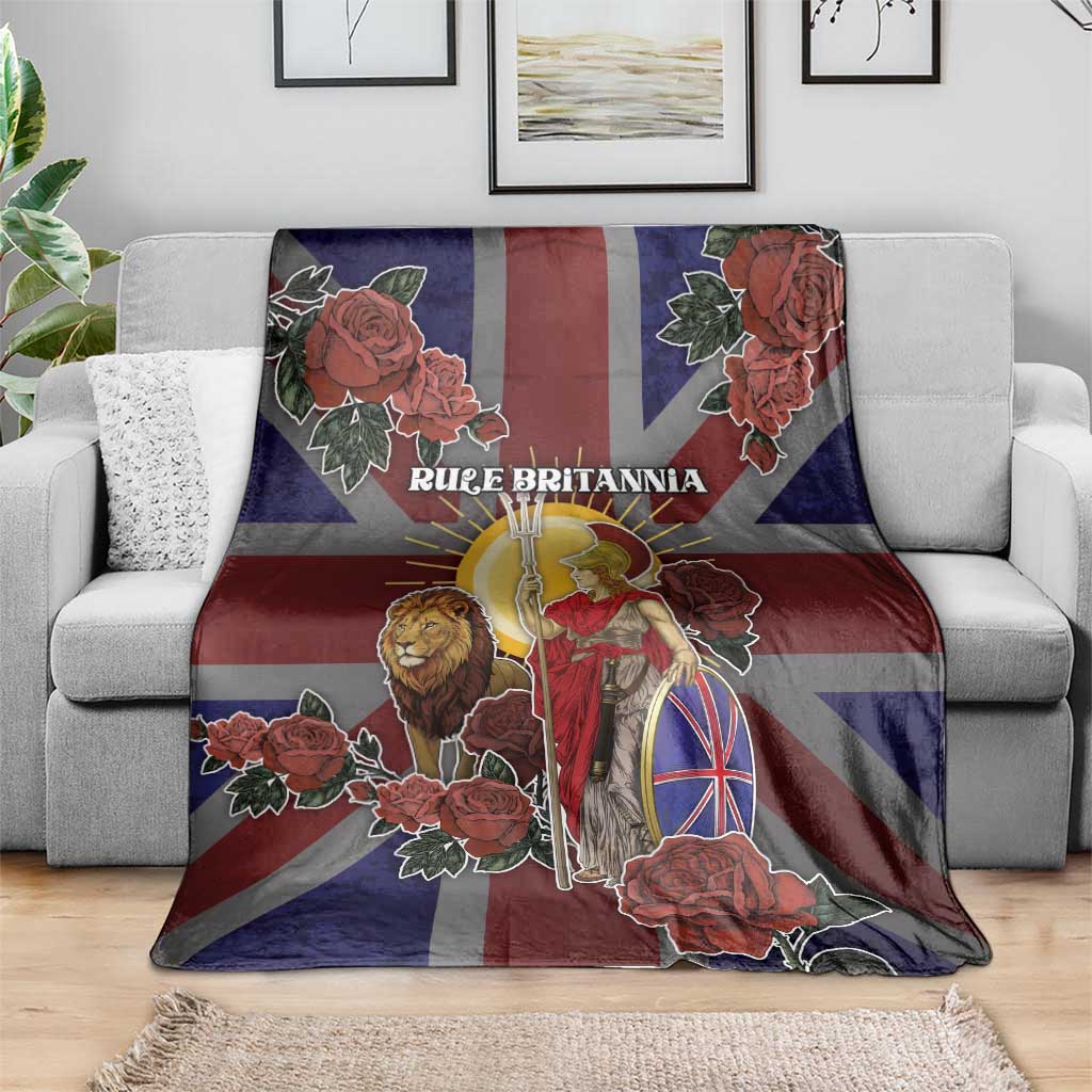 British Empire Blanket Rule Britannia - Wonder Print Shop