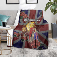 British Empire Blanket Rule Britannia - Wonder Print Shop